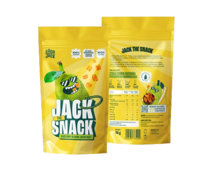Jack the Snack - suszony słodki jackfruit 50g