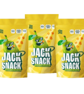 3x Jack the Snack - suszony słodki jackfruit 50 g