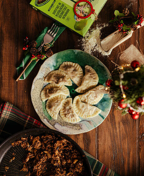 Christmas Dumplings with Jackfruit!