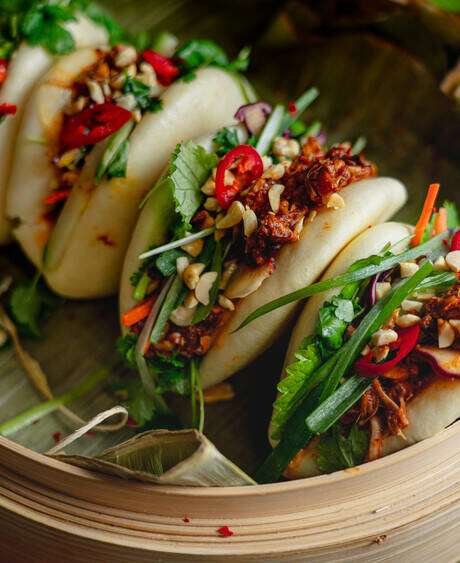 Bao Buns with Jackfruit BBQ