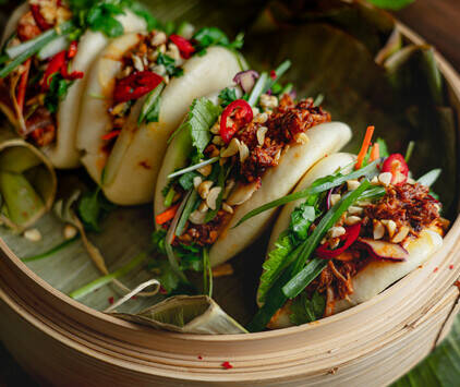 Bao Buns with Jackfruit BBQ