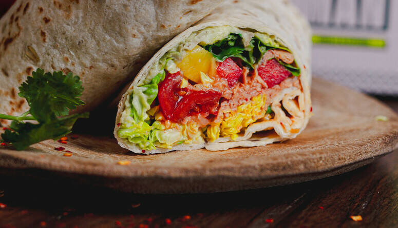  Peruwiański wrap z Chili & Cytrusy